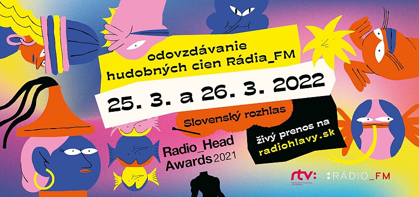 Rádiohlavy za rok 2021 odovzdáme 25. a 26.marca