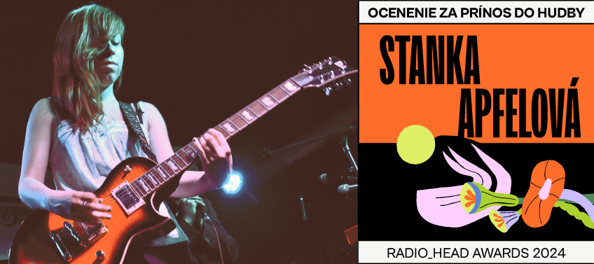 Prvou ocenenou na Rádiohlavách 2024 je Stanka Apfelová